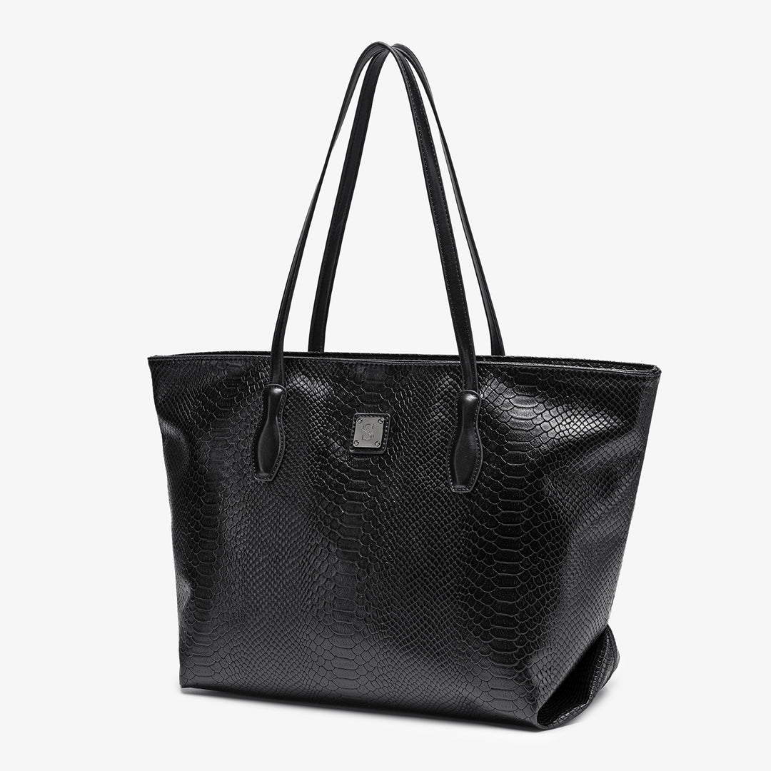 Chic Textured Tote Bag