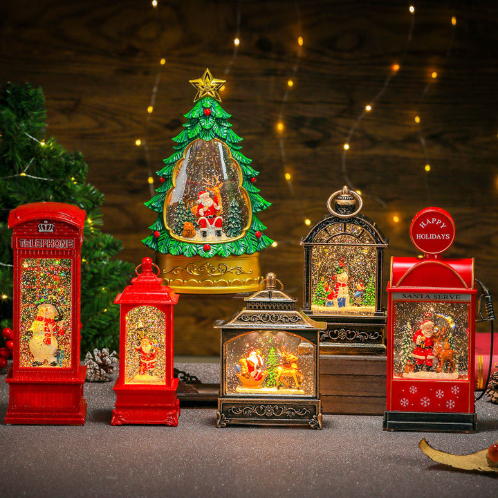 Illuminated Musical Christmas Lantern Kalsten