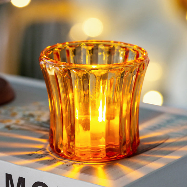 Decorative Glass Candle Holder