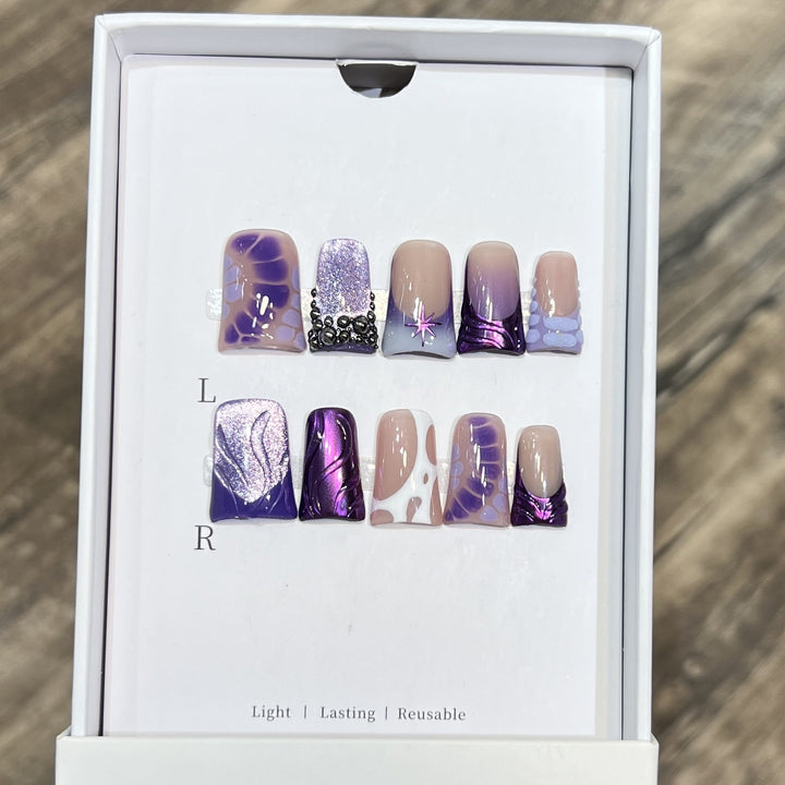 Reusable Press-On Nail Set Kalsten