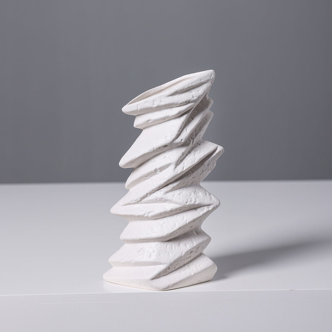 Abstract Textured Ceramic Sculpture Kalsten