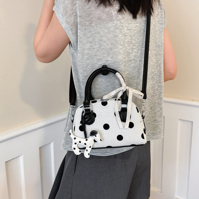 Whimsical Polka Dot Mini Handbag Kalsten