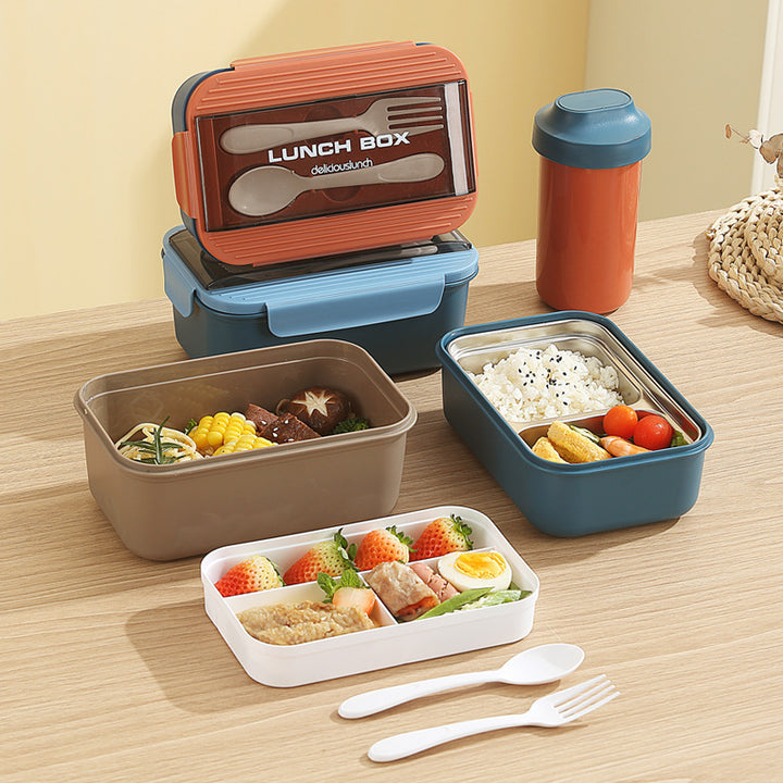 Double-Layer Leak-Resistant Lunch Box