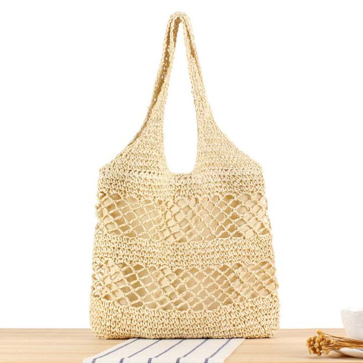 Shoulder Bag Made of Sustainable Rattan Weaving Kalsten