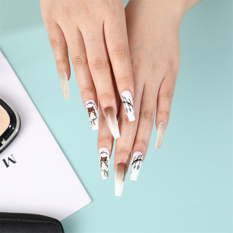 Creative animal design artificial nails Kalsten