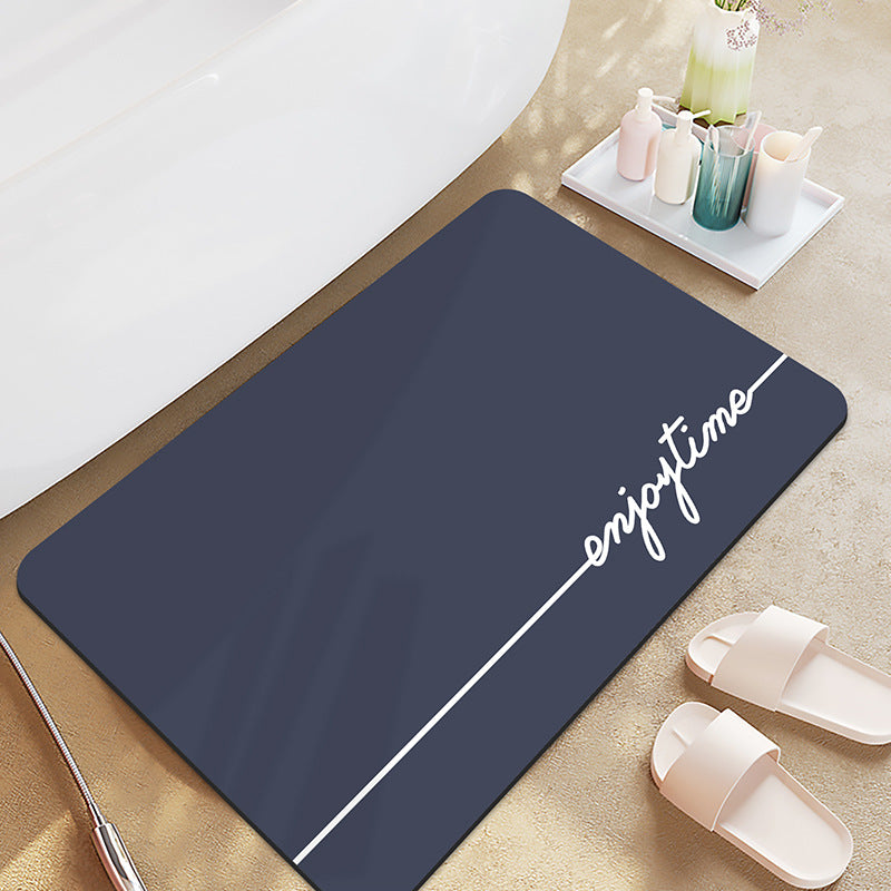 Motivational Display Bath Mat for Bathroom
