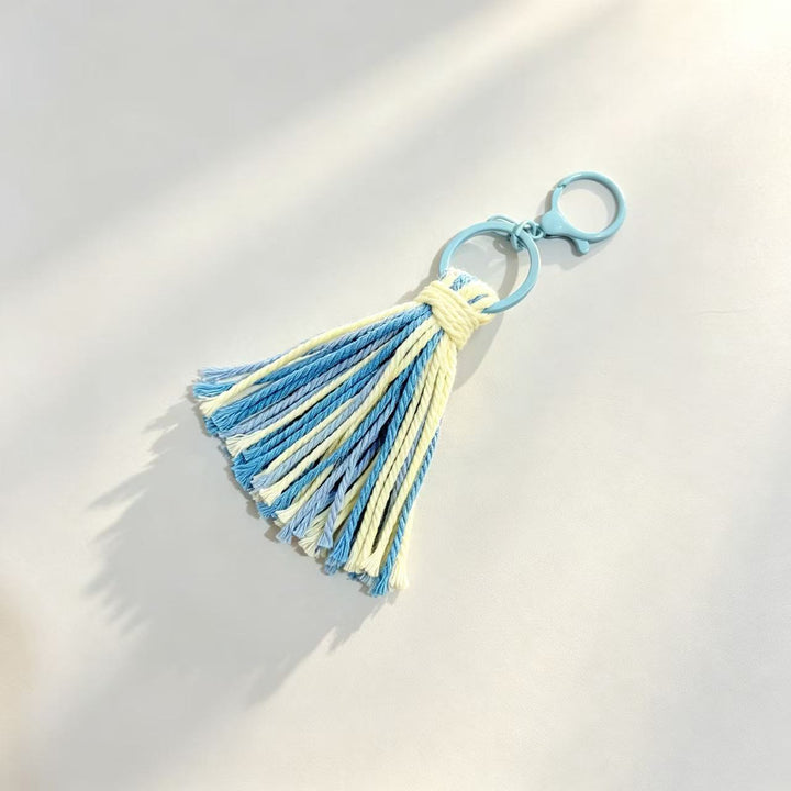 Decorative Leather Tassel Keychain Kalsten