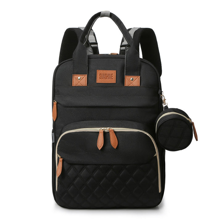 Quilted Multi-Functional Travel Backpack Kalsten