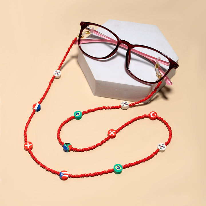 Beaded Eyewear Chain kalsten