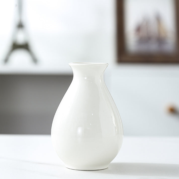 Contemporary Teardrop-Shaped Ceramic Decor Kalsten