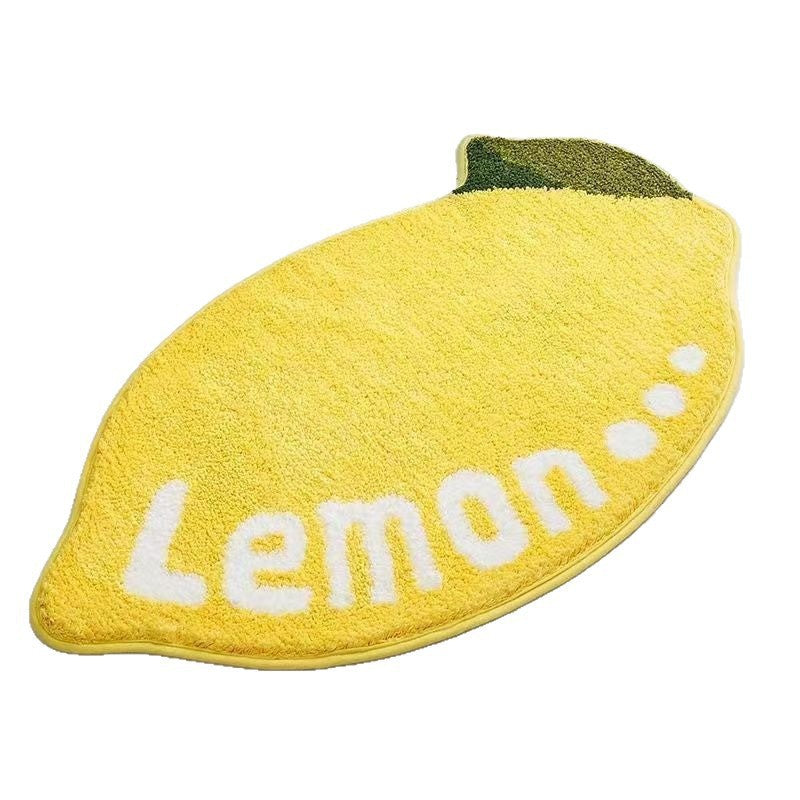 Lemon-Shaped Bath Mat Kalsten