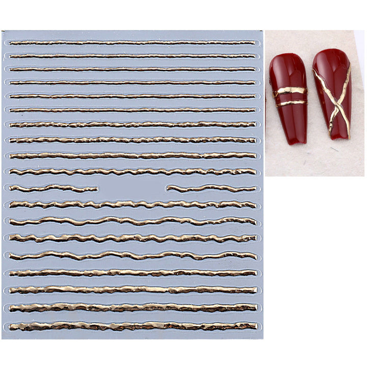 Metallic Nail Art Striping Tape
