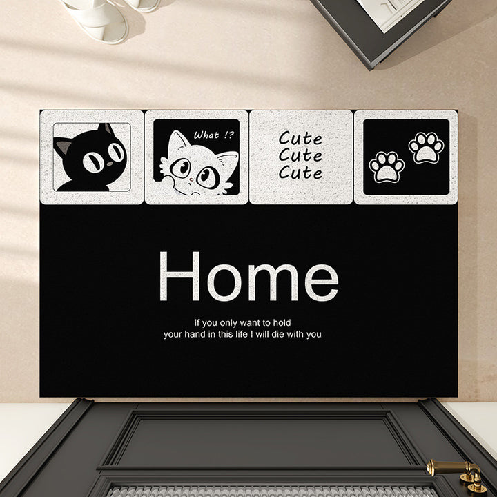Cartoon-Themed Decorative Door Mat