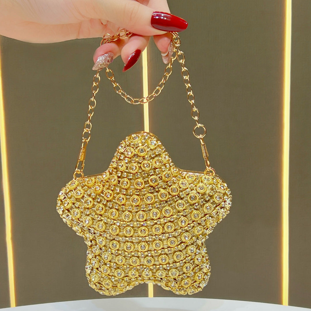 Star-Shaped Evening Clutch