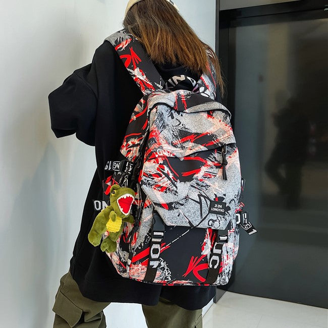 Stylish Graphic Print Backpack Kalsten