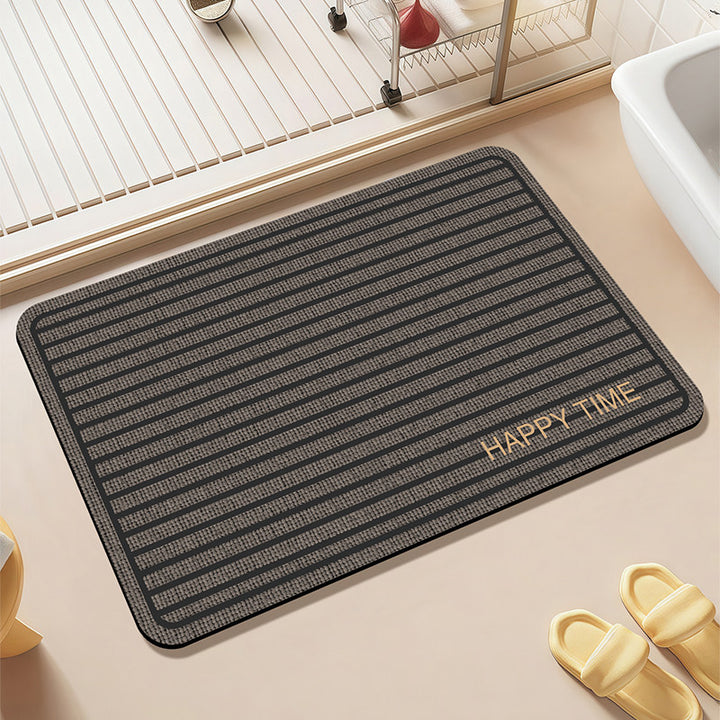 Personalized Memory Foam Bath Mat Kalsten