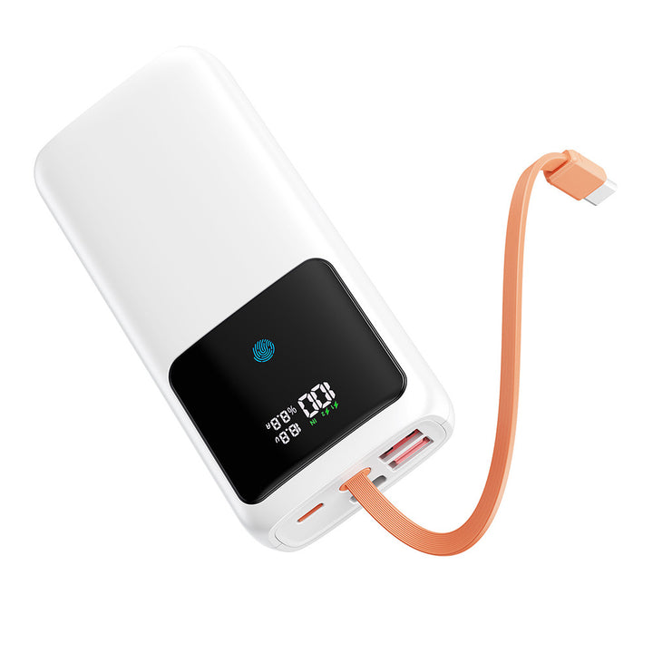 Power bank with integrated LED display and intelligent fast charging port Kalsten