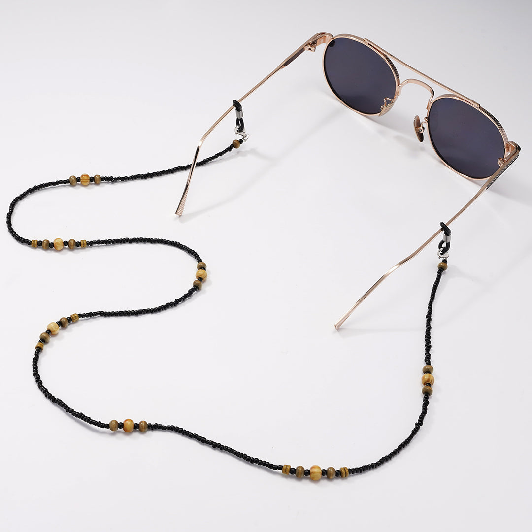 Handmade Wooden Beaded Eyewear Chain kalsten