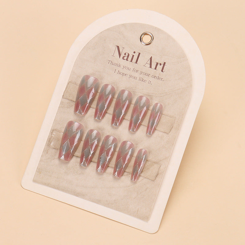 Themed Nail Art Press-On Nails with Cute Character and Bow Designs Kalsten