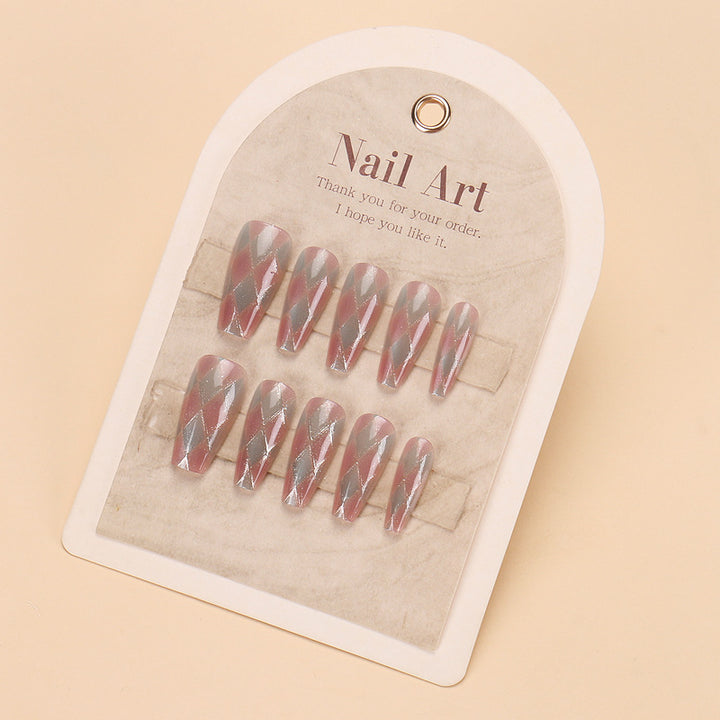Themed Nail Art Press-On Nails with Cute Character and Bow Designs Kalsten
