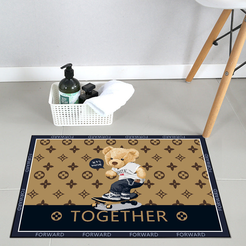 Decorative Bath Mat Kalsten
