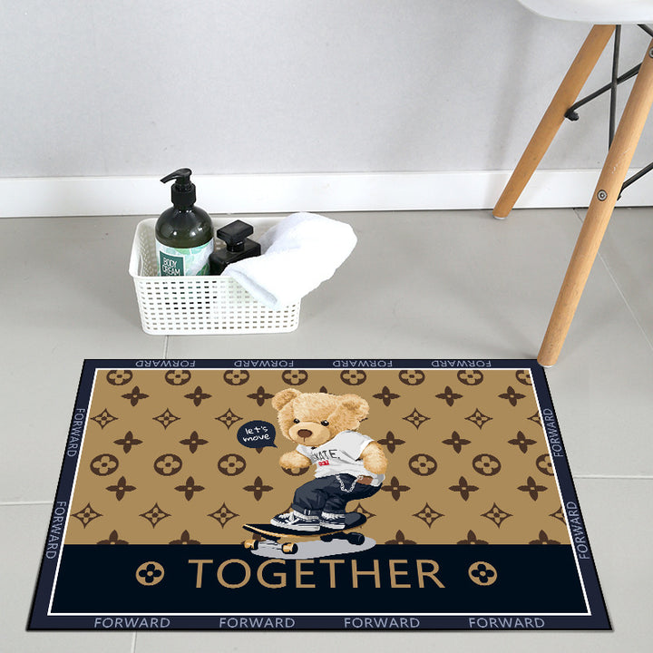 Decorative Bath Mat Kalsten
