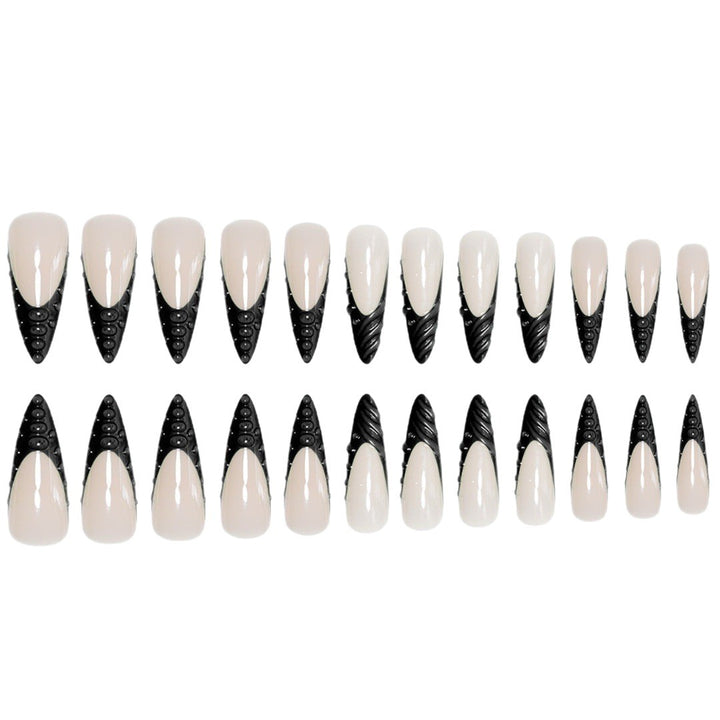 3D Sculpted Stiletto Nail Enhancements Kalsten