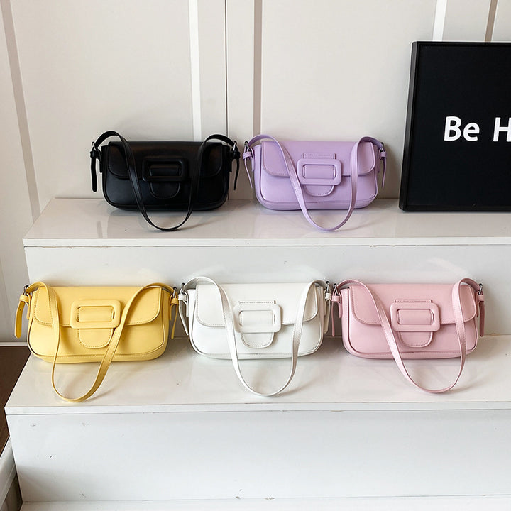 Structured Leather Crossbody Bag Kalsten