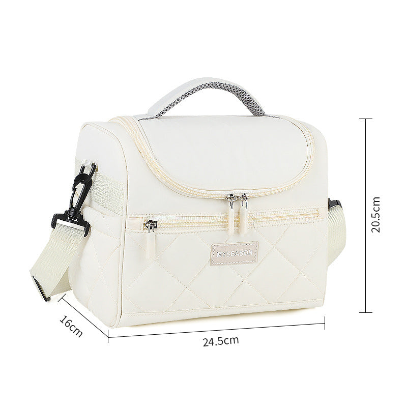 Insulated Zip-Top Lunch Tote