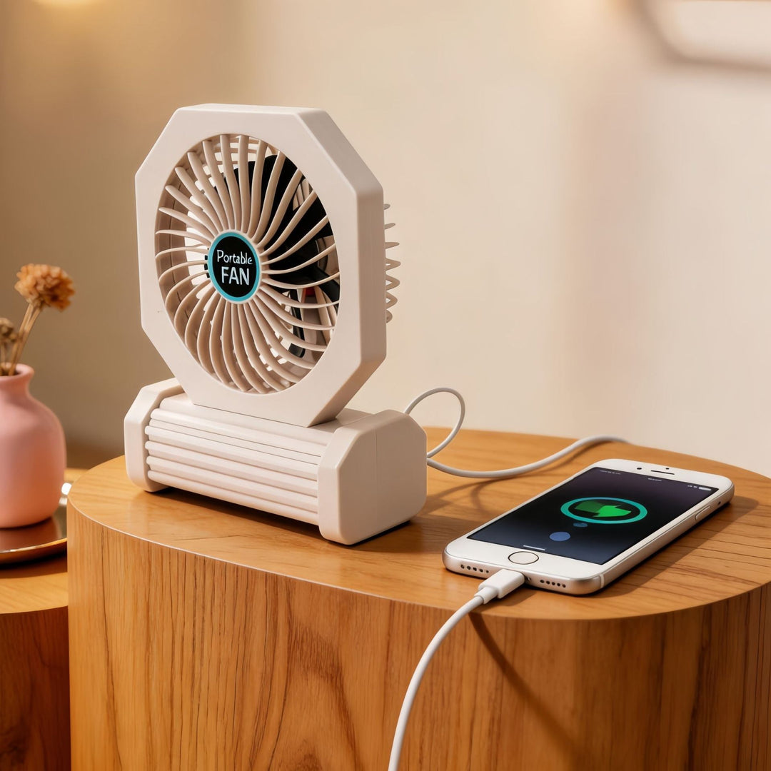 Women's Portable Table Fan with USB Connection Kalsten