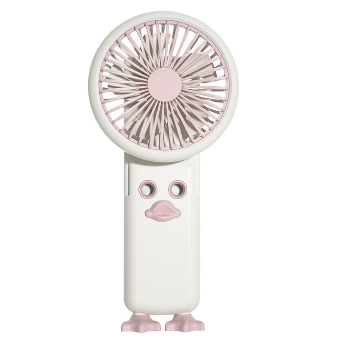 Adorable Duck-Shaped Handheld Fan Kalsten