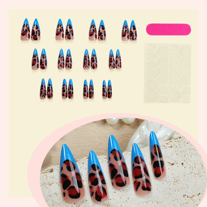 Trendy Animal Print Press-On Nail Set Kalsten