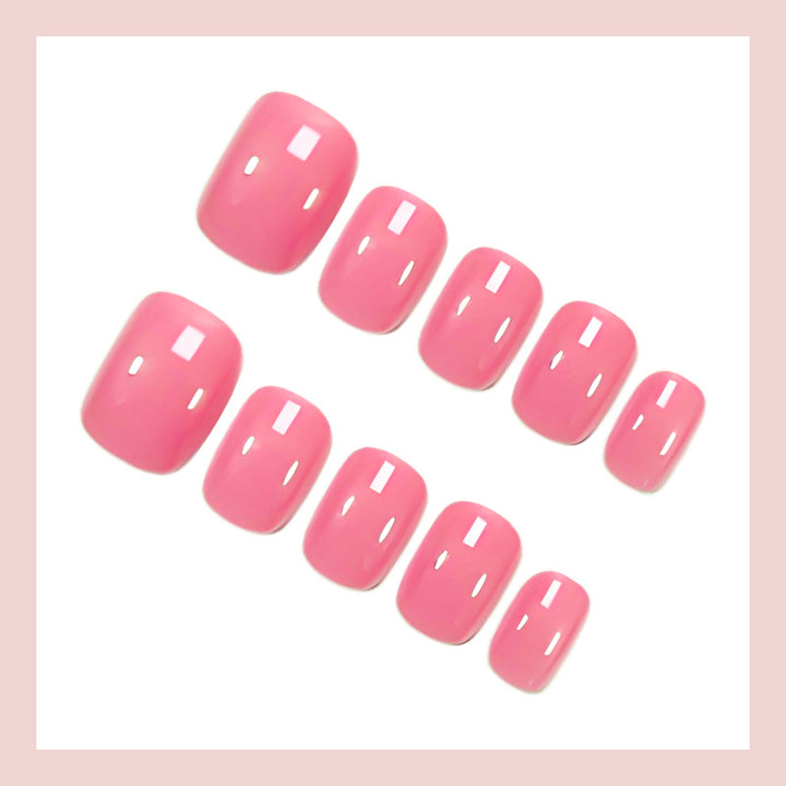 Artificial Nail Set with Elegant High-Gloss Finish Kalsten