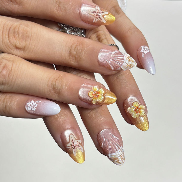 Artistic Themed Press-On Nail Collection Kalsten