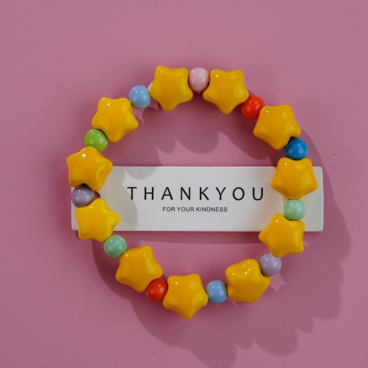 Heart-Shaped Beaded Bracelet Kalsten