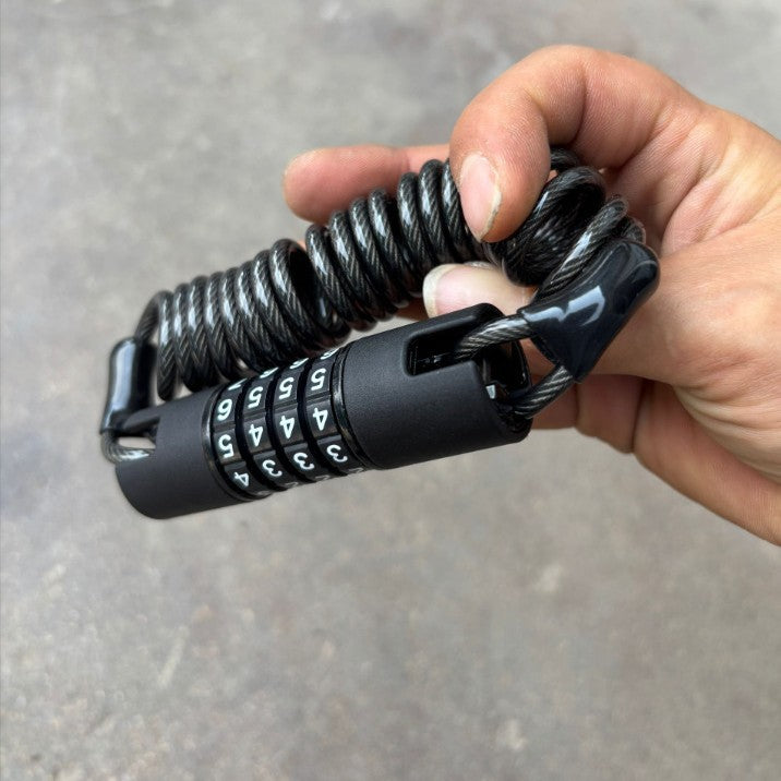 Heavy-Duty Coiled Cable Bicycle Lock Kalsten