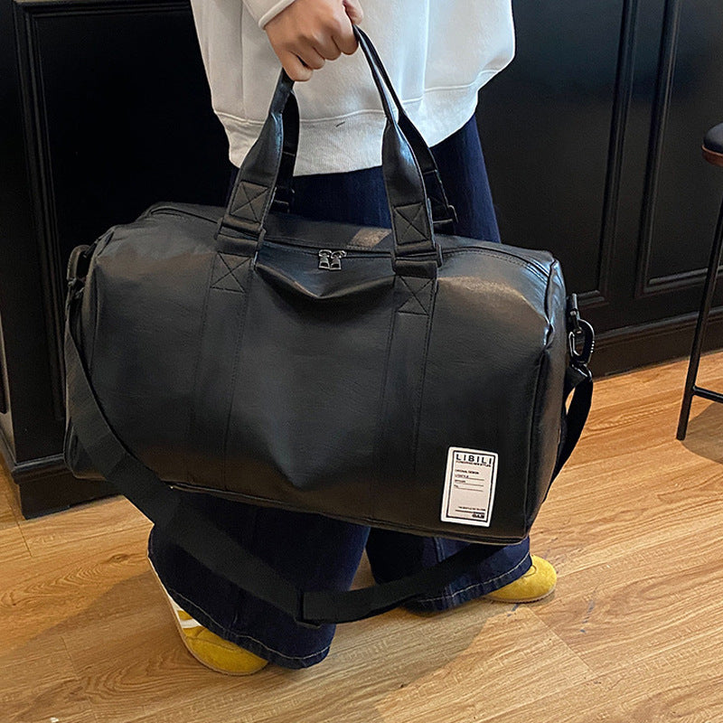Premium Leather Weekender Duffle Kalsten