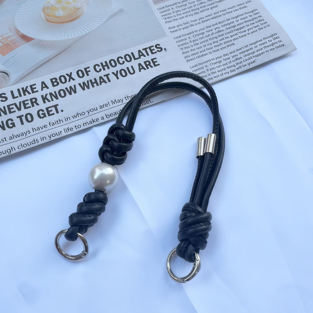 Elegant Braided Keyring Strap Kalsten