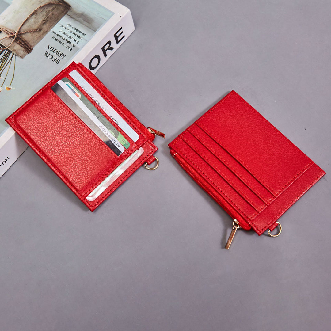 RFID-Protected Leather Cardholder