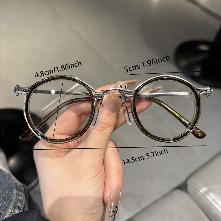 Fashionable Round Frame Glasses Kalsten