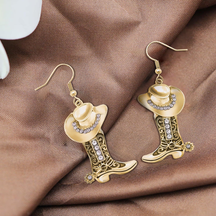 Cowboy Boot and Hat Earrings Kalsten