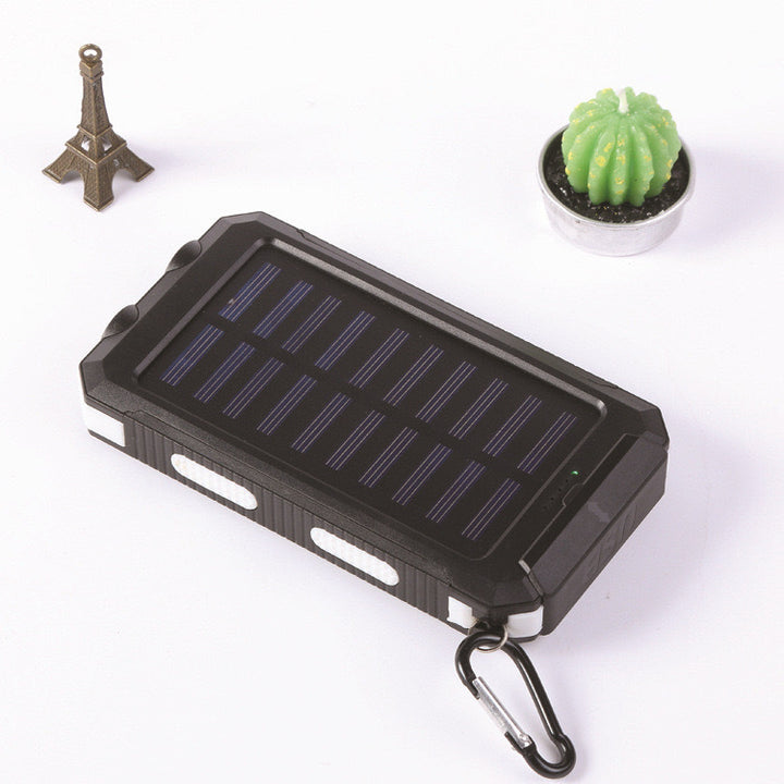 Solar-powered power bank with robust design and integrated fast charging function Kalsten