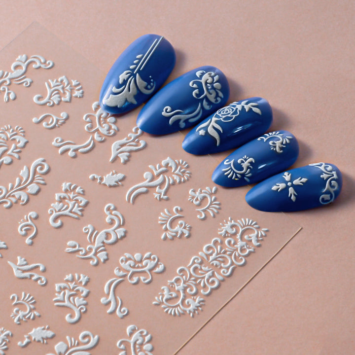 Elegant Nail Art Stamping Plate