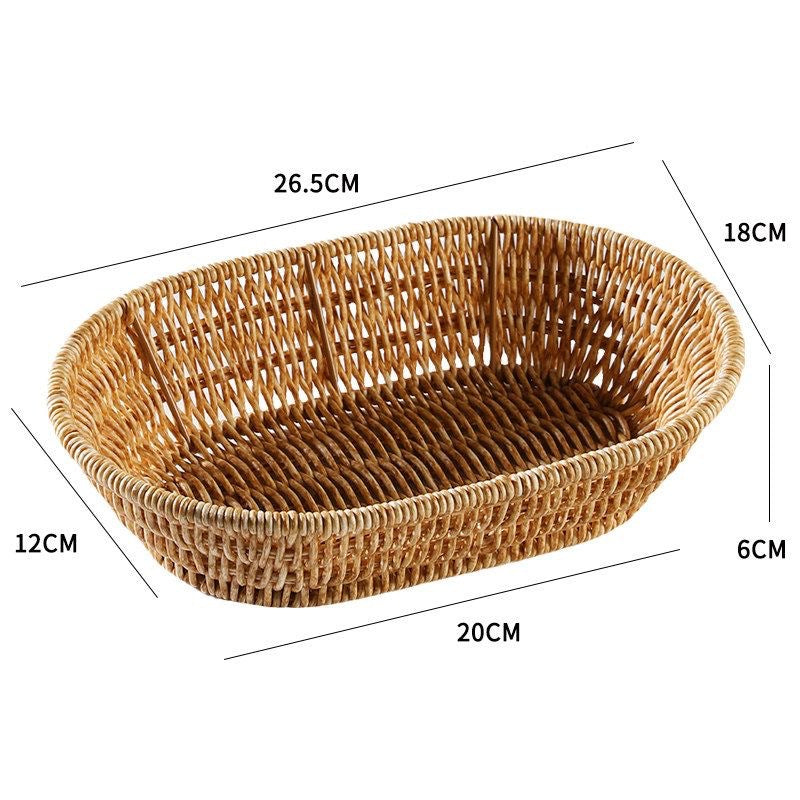 Handwoven Decorative Storage Tray Kalsten