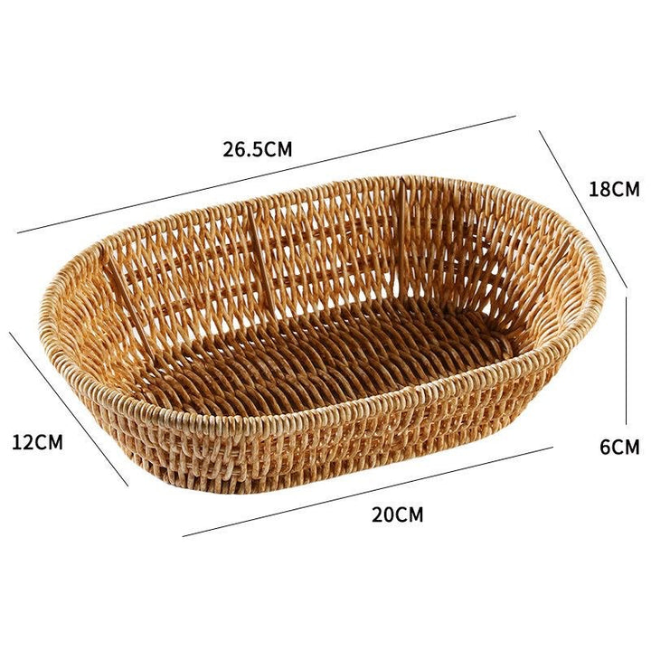 Handwoven Decorative Storage Tray Kalsten