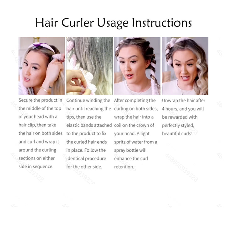 Heatless Hair Curler