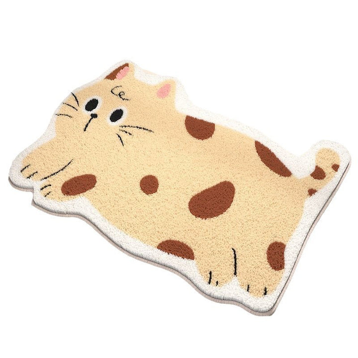 Decorative Cat-shaped Bath Mat Kalsten