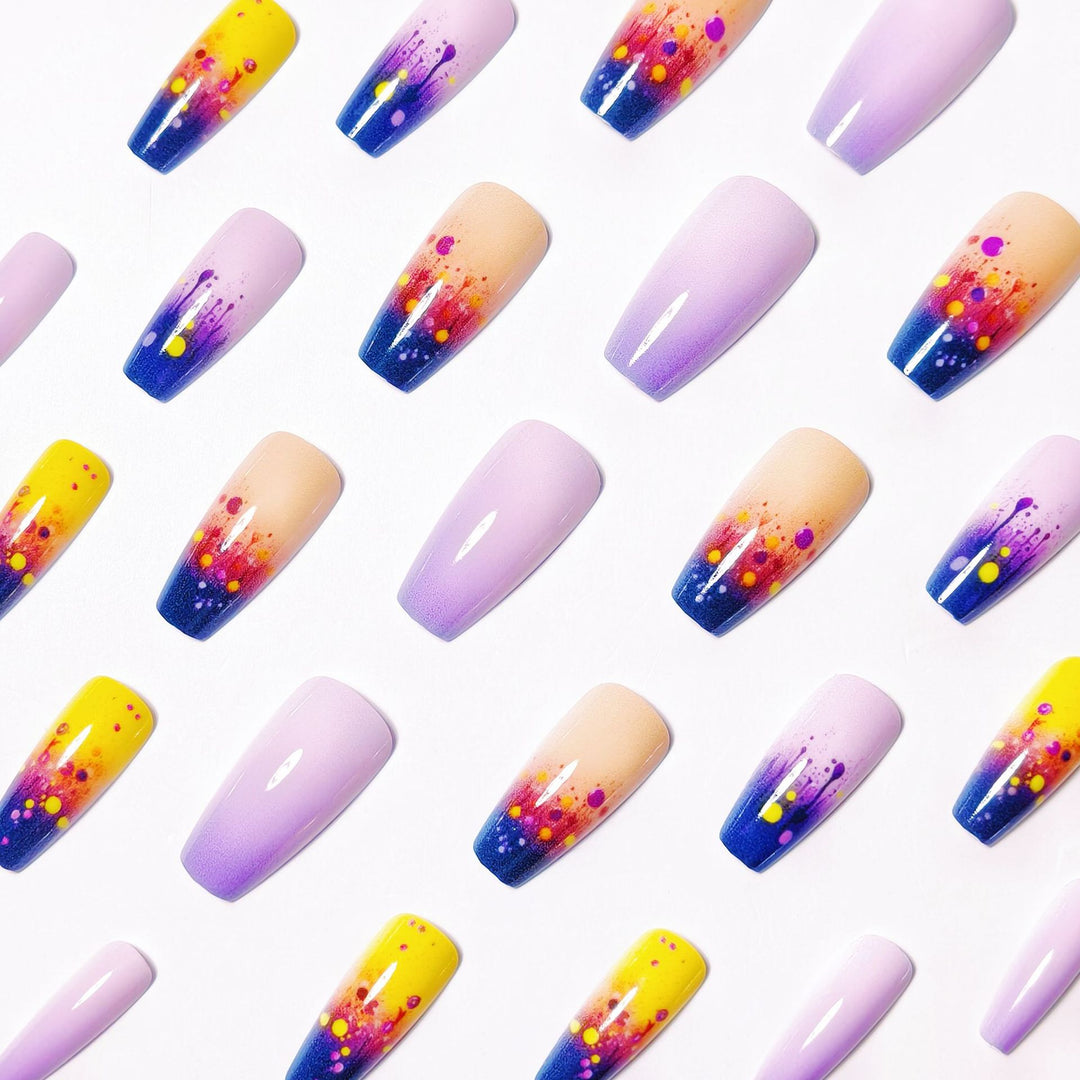 Artistic Ombre Nail Design Kalsten