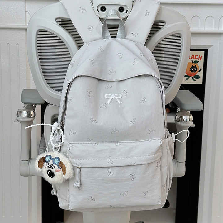 Cute Soft Fabric Mini School Backpack