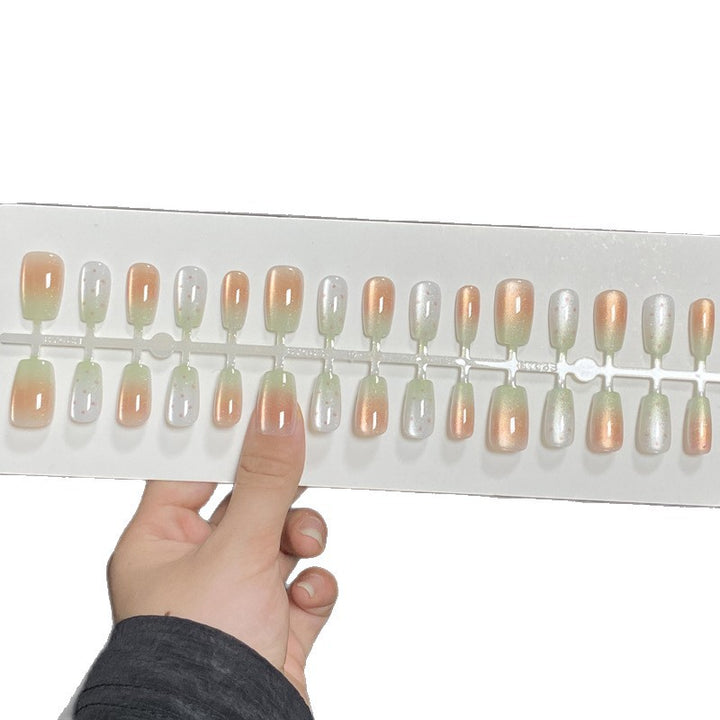 Elegant Square Gel Press-On Nails Kalsten